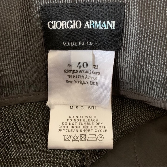 Giorgio Armani Trousers | Green - Picture 5 of 11